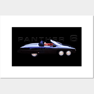 PANTHER SIX - 70s supercar Posters and Art